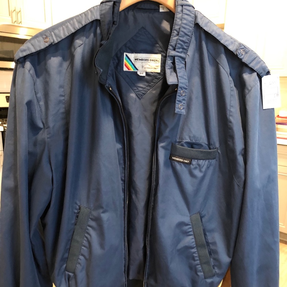 Vintage Members Only Jacket Size Medium